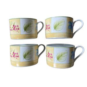 Waverly Fine Porcelain Second Spring tea cups set of 4
